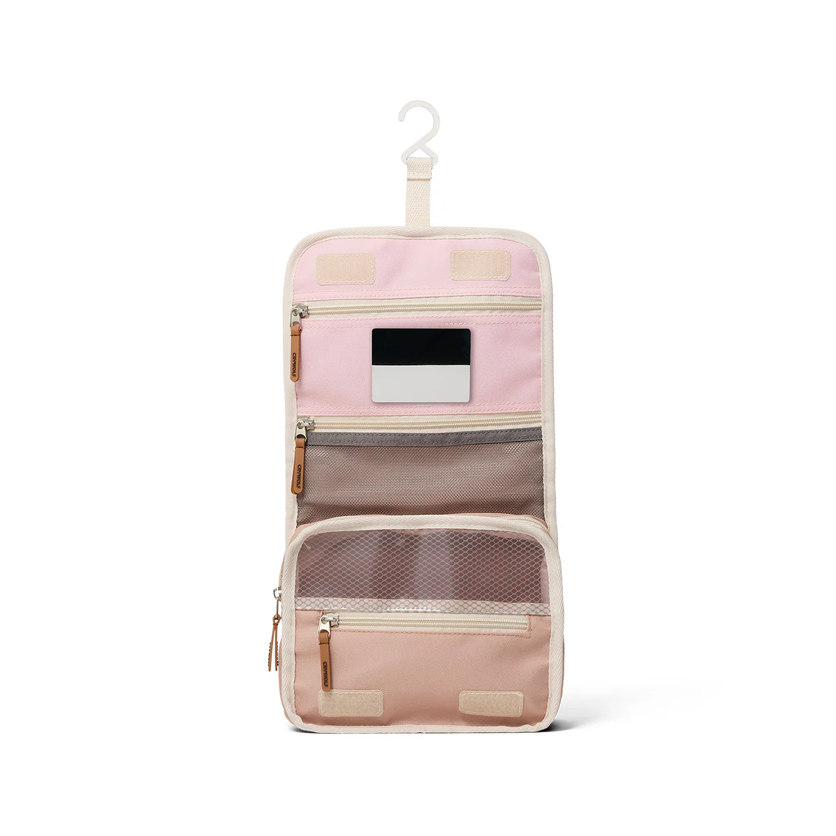 HANGING TOILETRY BAG Blush Colourblock - Image 2