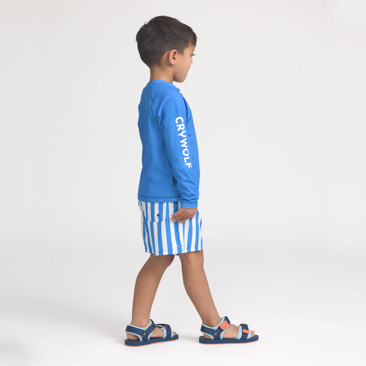 LONG SLEEVE RASH VEST Deep Sea Blue - Image 4